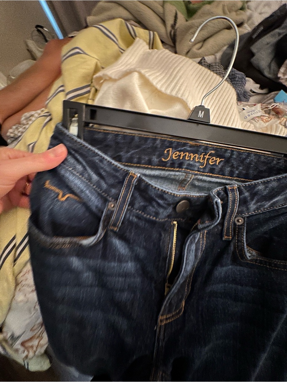 Kimes Ranch Jennifer Dark Indigo Flare Jeans